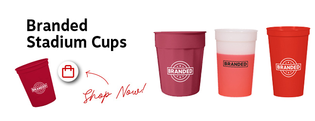 Branded Stadium Cups